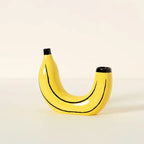 Creative Resin Banana Vase Flower Arrangement Decoration Simulated Fruit Banana Artifact Funny Vases Pots  Home Decoration