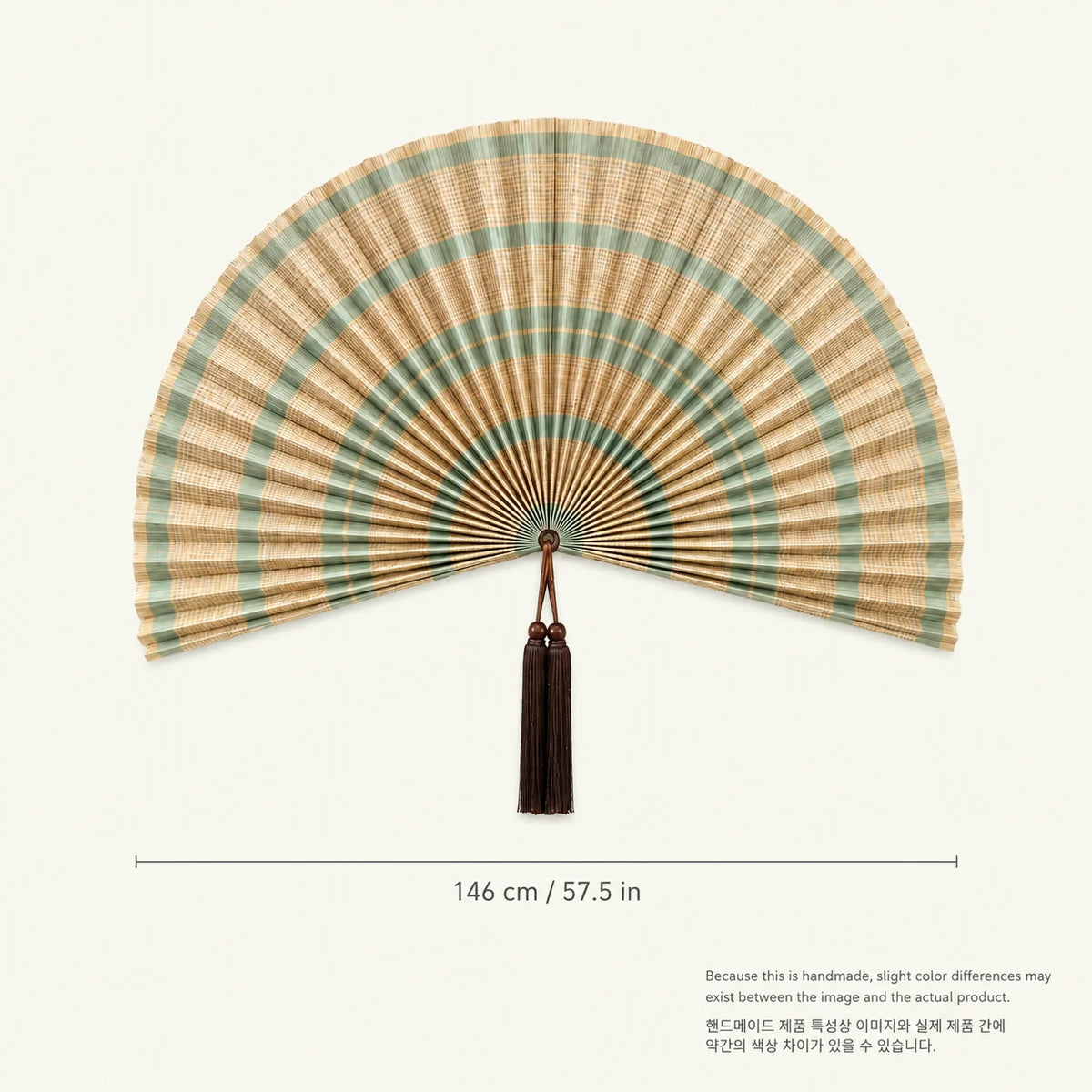 Leque Oriental com Tassel