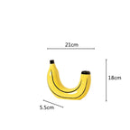 Creative Resin Banana Vase Flower Arrangement Decoration Simulated Fruit Banana Artifact Funny Vases Pots  Home Decoration