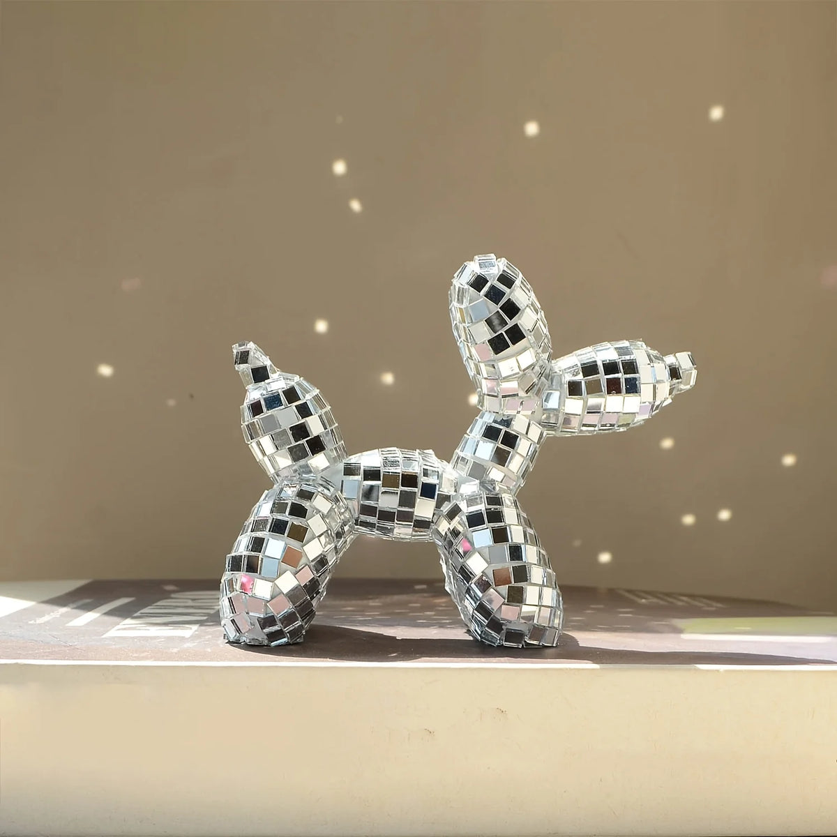 Escultura Cão Disco