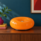 Arandela LED Donut em ambiente colorido - foto 1